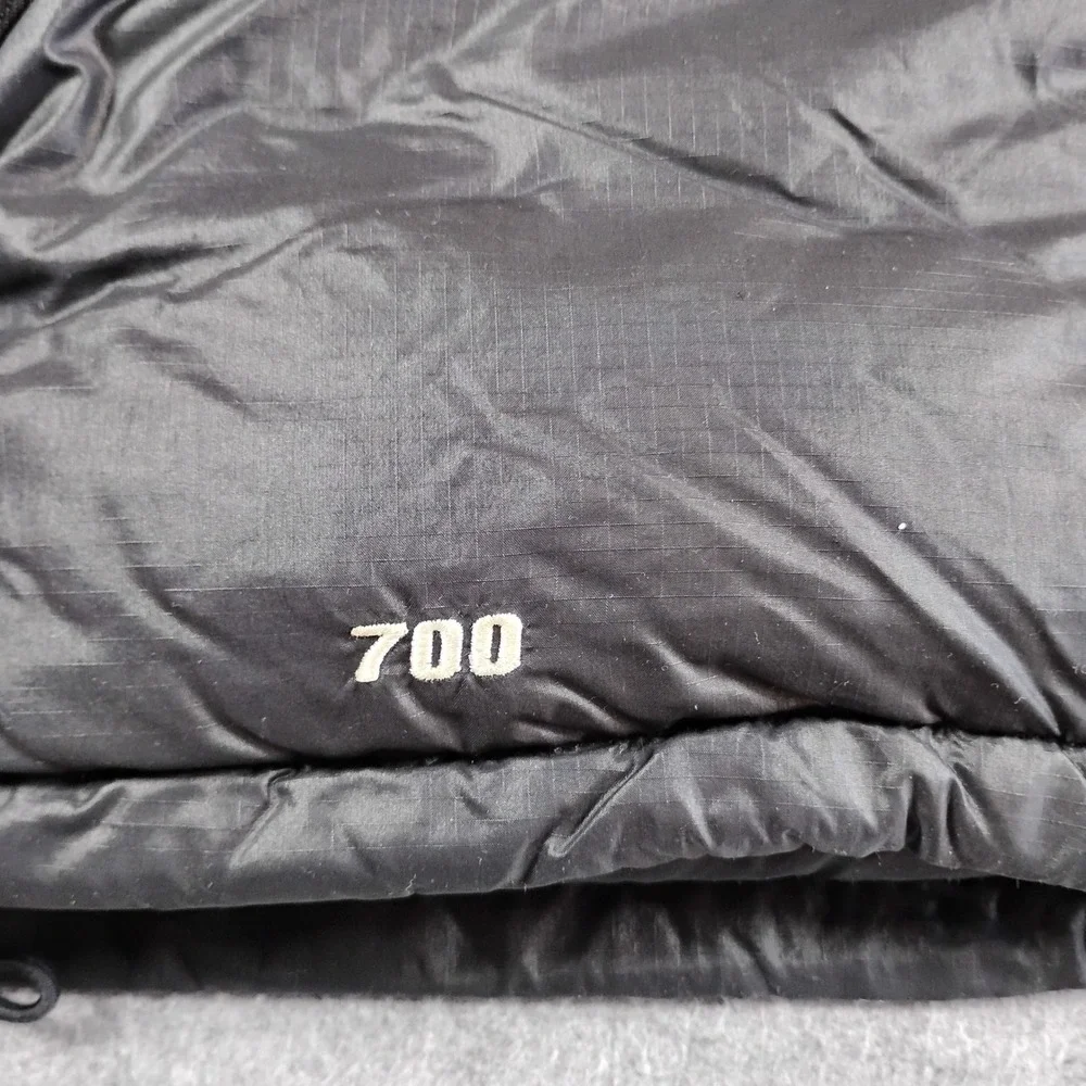 The North Face Mens Nuptse 700‎ Down Puffer Vest Black Size Small S 7820